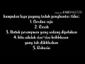 Kumpulan lagu penghantar tidur PAYUNG TEDUH