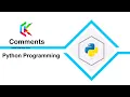Comments in Python Programming
