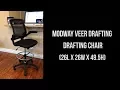 Building the Modway Veer Drafting Stool time lapse