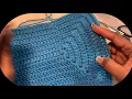 How to crochet solid rectangle
