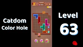 Catdom Color Hole Level 63 Screenshot