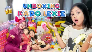 Download LEIKA UNBOXING KADO ULANG TAHUN LEXIE | PENGEN IKUT MAINAN TAPI DIMARAHIN BUNDA MP3