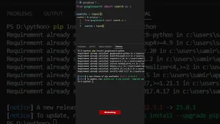 Your Own Google Search Engine Google search with Python