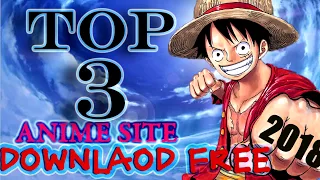 top website to download anime 2018 