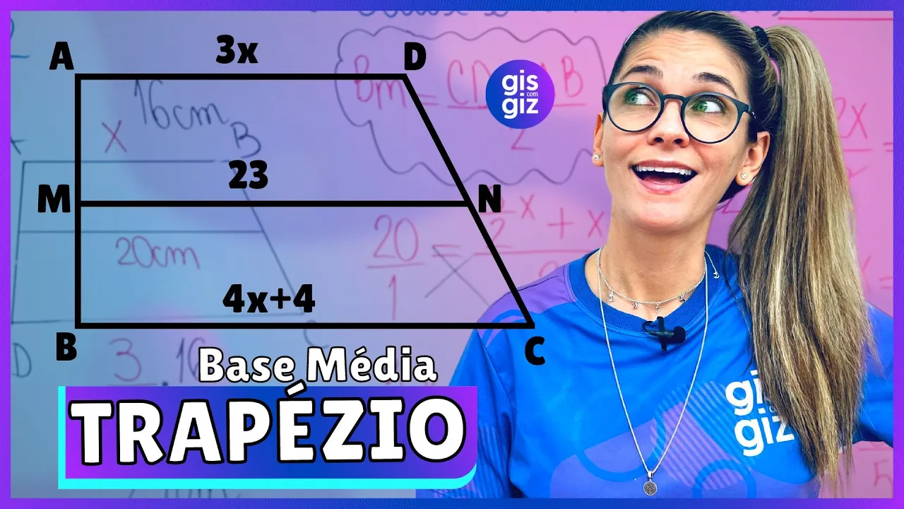 BASE MÉDIA DO TRAPÉZIO - DEFINIÇÃO E CONSTRUÇÃO