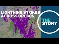 Lightning strikes more than 5 000 across Oregon in one night