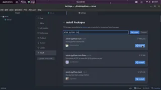 HOW TO RUN PYTHON CODE IN ATOM WITH INPUT