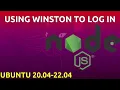 How To Use Winston to Log Node js Applications on Ubuntu