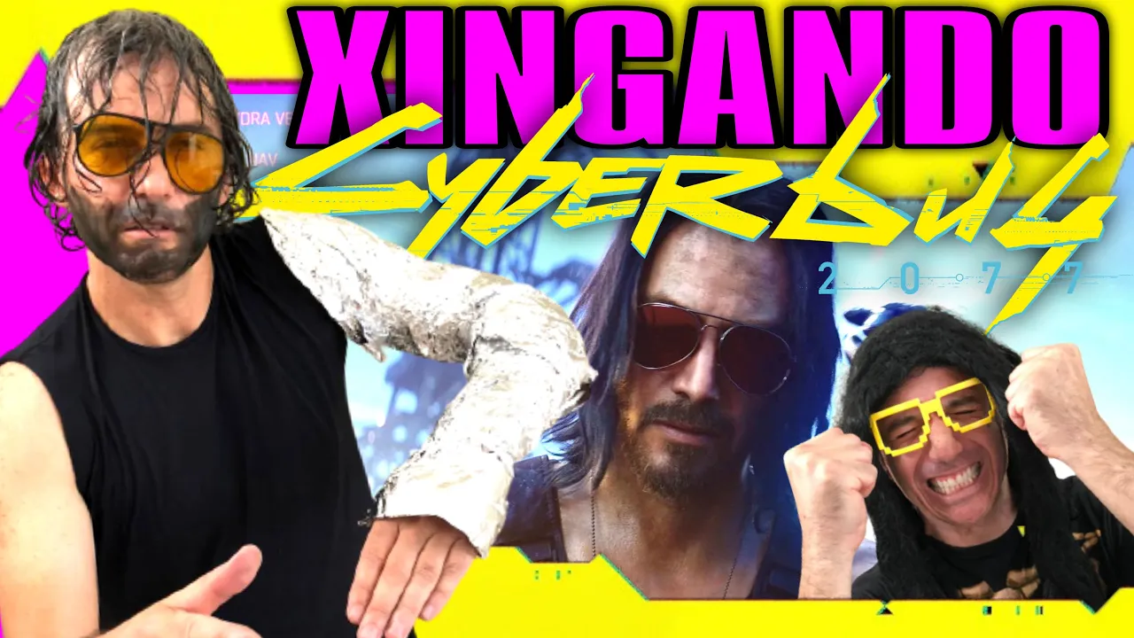 XINGANDO Cyberpunk 2077 ???? CyberBUG - Irmãos Piologo Games
