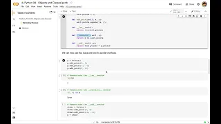 CS1520 Lecture 02h Python Objects and Classes