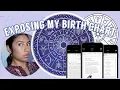 READING MY BIRTH CHART FOR THE FIRST TIME EVER COSTAR APP