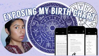 READING MY BIRTH CHART FOR THE FIRST TIME EVER COSTAR APP