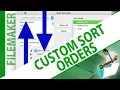 Sorting Records - Try FileMaker Series