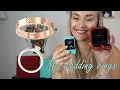 Cartier Love Wedding Band and Tiffany Co Engagement Ring Review wear tear hand modeling