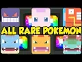ALL RARE POKEMON RECIPES In Pokemon Quest Pokemon Quest Recipe Guide