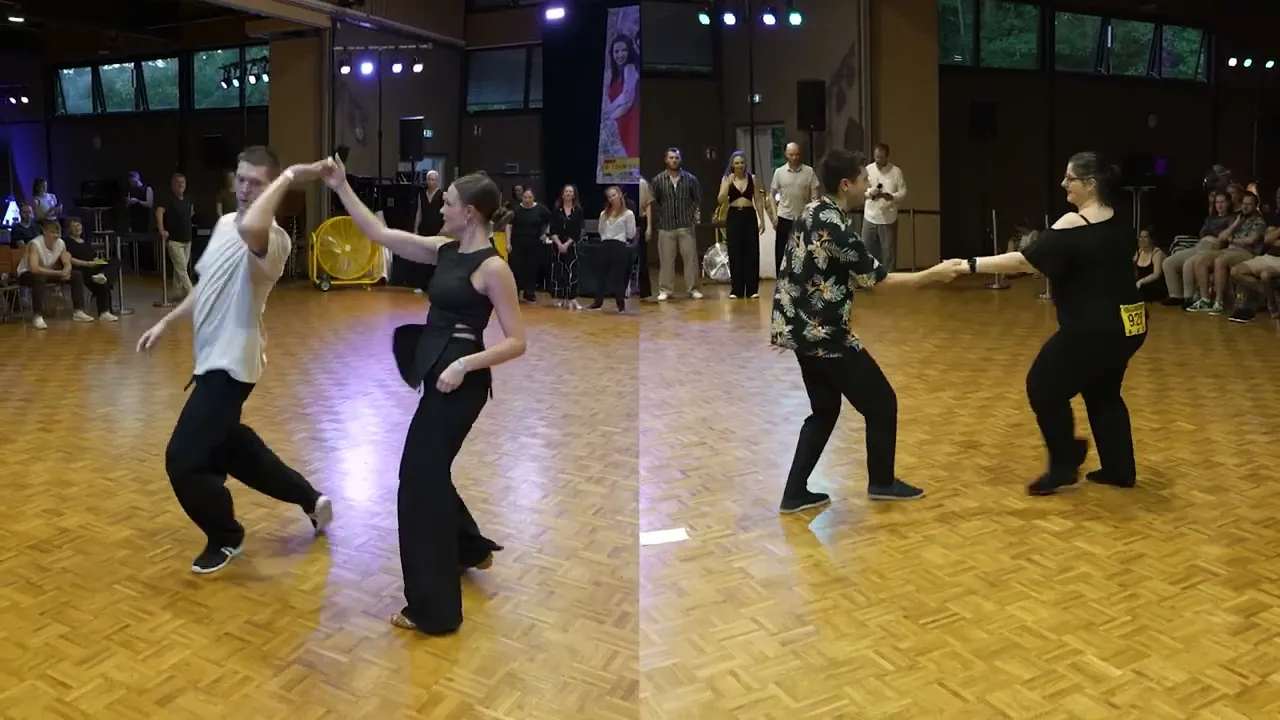 Jerome Speck & Anja Riste - 3rd place Jack&Jill All-European Finals - D-Town Swing 2026