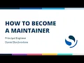 How to become a open source project Maintainer