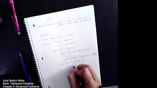 Day 4 Java Basics Notes Chapter 8 Advanced Functions