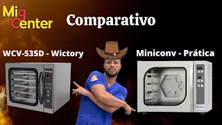 Comparativo MiniConv Prática e Forno Wictory WCV 535D - Mig Center