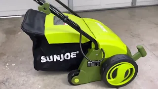 Sun Joe AJ801E 12 Amp 13 Inch Electric Dethatcher and Scarifier reivew