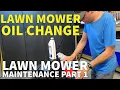 How to Change lawn mower engine oil - Briggs and Stratton