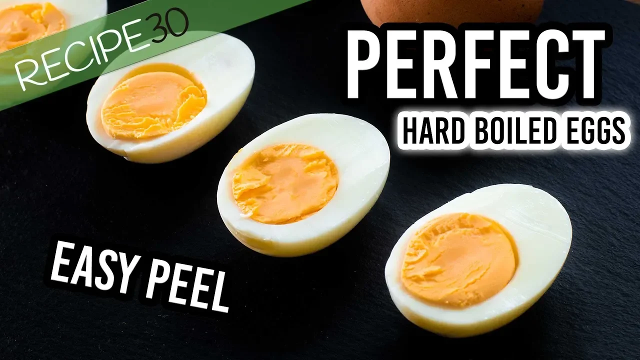 How to hard boil easy to peel eggs perfectly every time