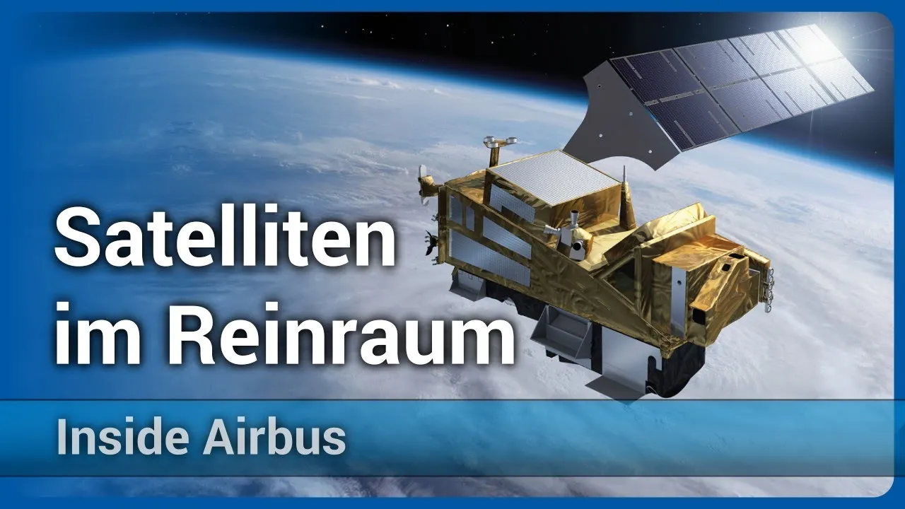 Hochempfindliche Satellitentechnik im Reinraum | Stefan Linsenmaier & Matti Häberlein