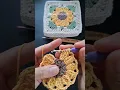 Download Lagu Beautiful crochet sunflower granny square