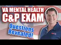 List of VA Mental Health C P Exam Questions Revealed