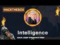 Intelligence HacktheBox Walkthrough Learn AD Attacks OSEP OSCP Prep machine