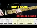 She's gone steelheart guitar solo tutorial