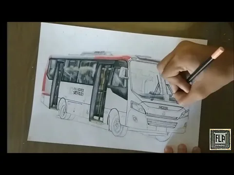 Download MP3 Desenho de Ônibus: CAIO Foz