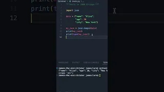Python 3 Dictionaries to JSON Strings the easy way