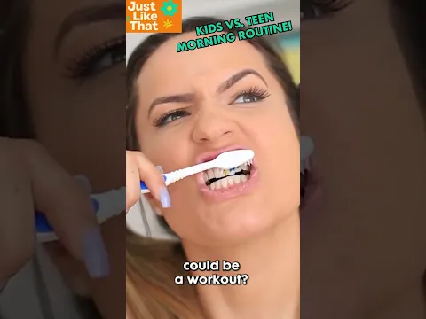 Kid VS Teen School Morning Routine