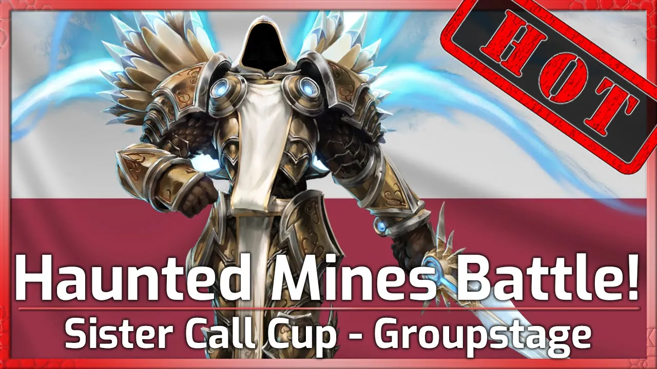 Heated BATTLE on Haunted Mines! - Groupstage Match - Heroes of the Storm