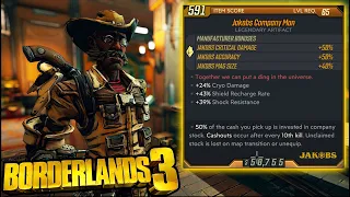 Manufacturer Specific Artifacts Are Insane - Build Diversity Company Man Borderlands 3