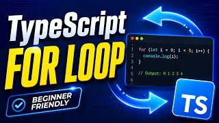 TypeScript For Loop Tutorial for Beginners Syntax Examples Execution Flow