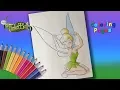 Disney Fairies Coloring Book for Kids Tinker Bell Coloring Pages