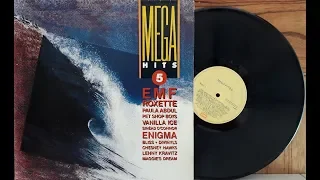 Mega Hits 5 - Coletânea Pop Internacional - (Vinil Completo - 1991) - Baú Musical