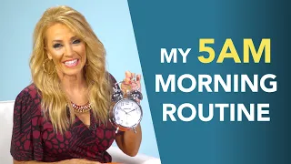 my 5am morning routine waking up early for a more productive life