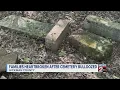 Families heartbroken after Hickman County cemetery bulldozed
