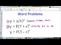 Exponential Word Problems Formulas