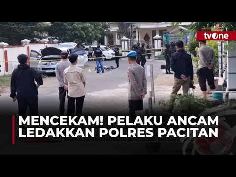 Dugaan Teroris Ancam Ledakan Polres Pacitan