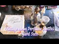 Avon Vintage Perfume bottles and Avon Vintage Jewelry Yard Sale Day