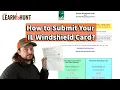 How to Submit Your IL Windshield Card