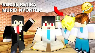 ANIMASI LUCU!!! KETIKA MURID MENYONTEK SAAT ULANGAN 🤣🤣🤣 - ANIMASI MINECRAFT (Ft.@Kesper_MC)
