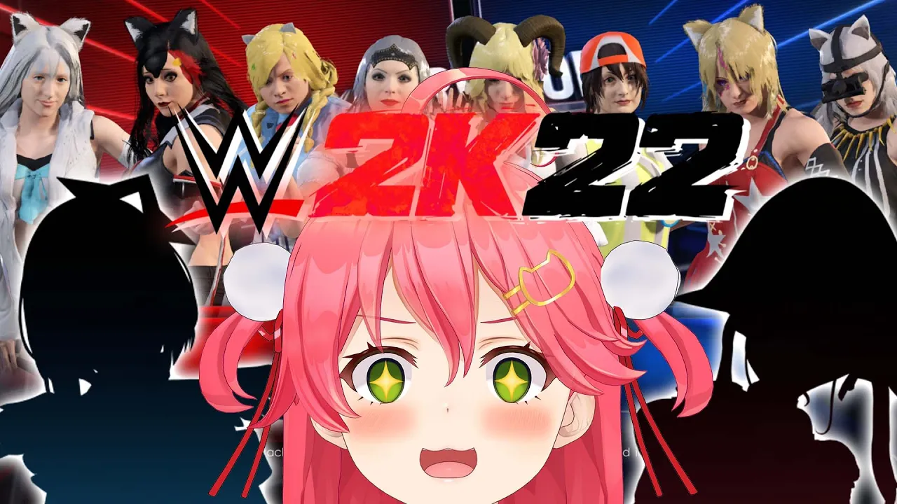 【 WWE2K22 】新たな新メンバーを迎えよう、#ホロファイター ?【ホロライブ/さくらみこ】
