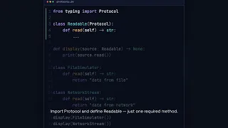 Protocols Structural Typing - Python for Beginners