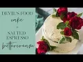 How to make Devil s Food Cake with salted espresso buttercream frosting - The Cupcake Confession