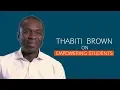 Thabiti Brown on Empowering Students